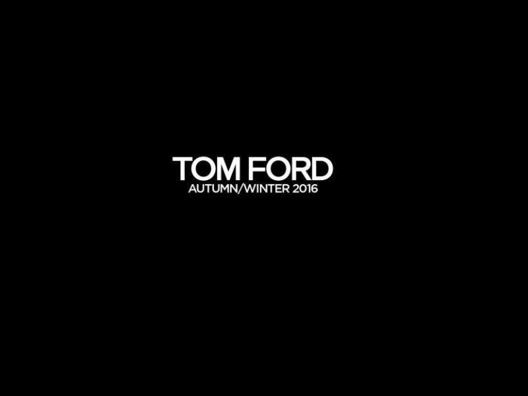 Tom Ford AW16 Collection Leads New York Fashion Week 2016